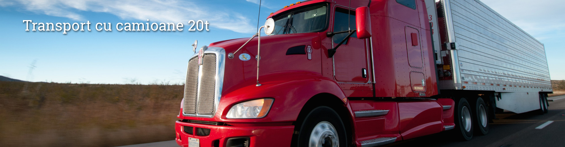 Transport cu camioane 20t
